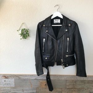 🔥Acne Studios Mock Leather Jacket size 36🔥